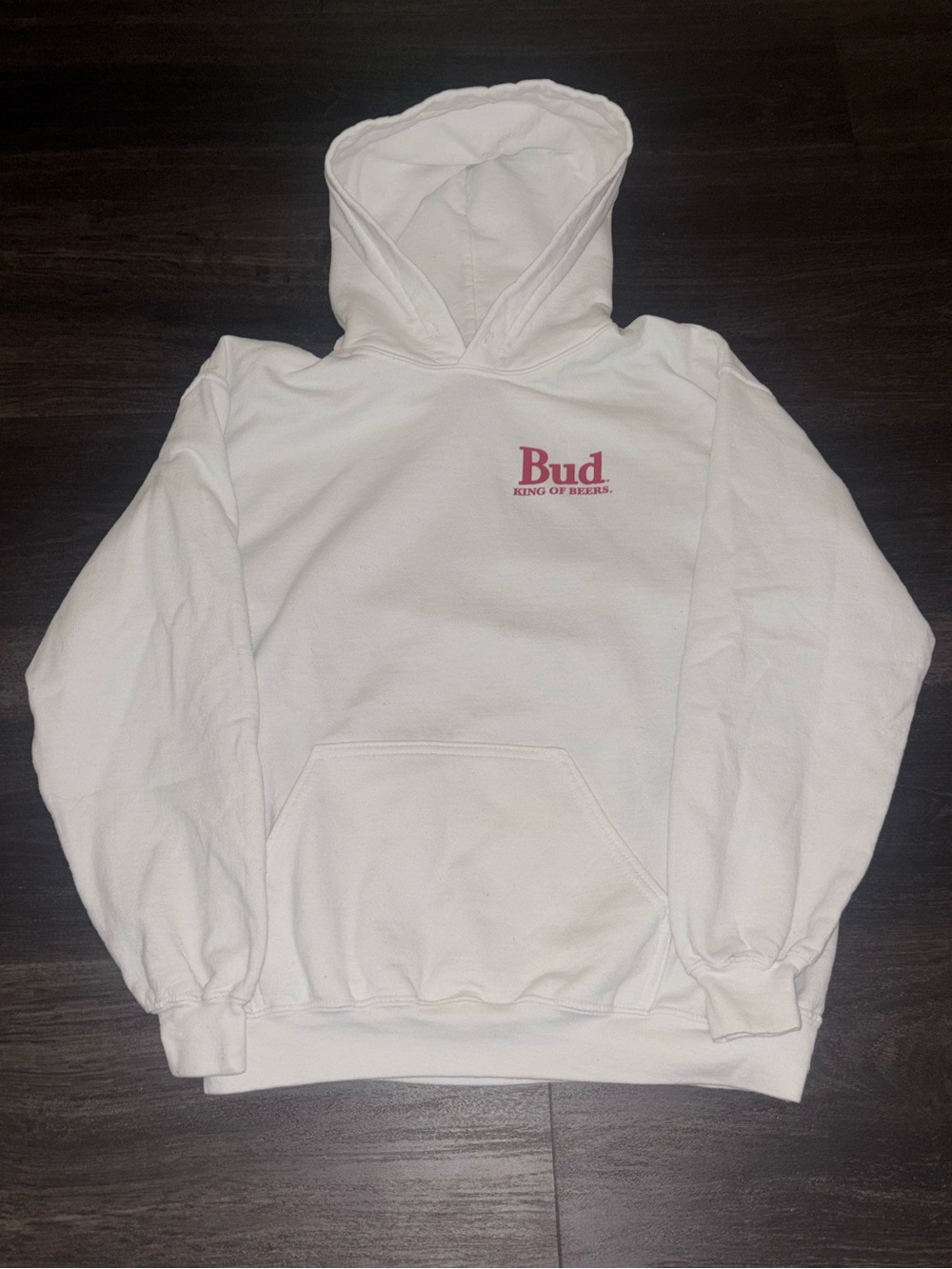 Men’s Brew City Budweiser King Of Beers Sweatshirt Hoodie Size M